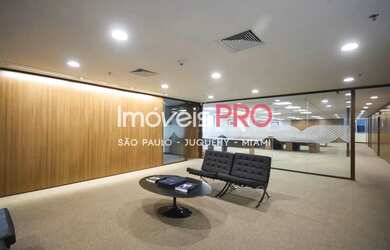 Imagem: Laje corporativa mobiliada com 787m² na Faria Lima com a JK