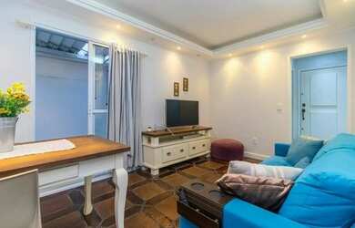 Imagem: O apartamento possui 1 Dormitório, 1 Banheiro, 70m² de Área