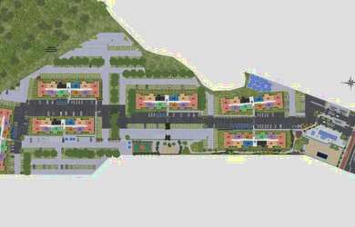 Imagem: A casa possui 1 Dormitório, 1 Banheiro, 1 Vaga na garagem