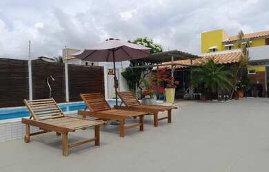 Imagem: A casa possui 4 Dormitórios, 4 Banheiros, 3 Vagas na garagem