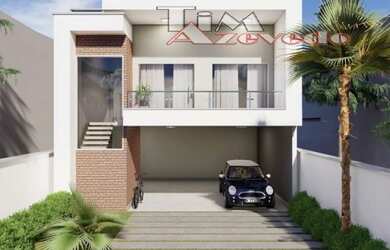 Imagem: A casa em condomínio possui 3 Dormitórios, 2 Banheiros, 4