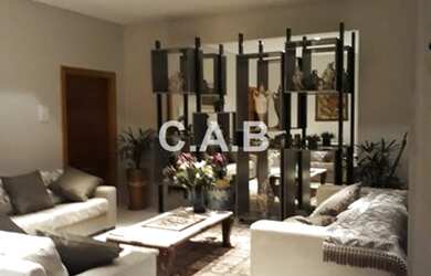 Imagem: A casa em condomínio possui 5 Dormitórios, 5 Banheiros, 5