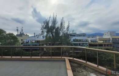 Imagem: O apartamento na cobertura possui 4 Dormitórios, 4 Banheiros