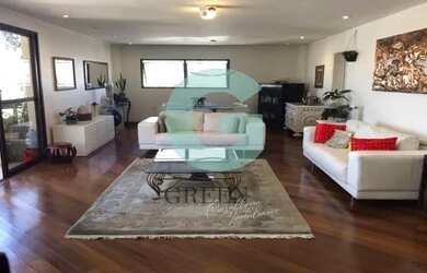 Imagem: O apartamento na cobertura possui 4 Dormitórios, 4 Banheiros