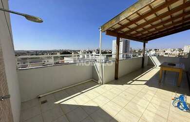 Imagem: O apartamento na cobertura possui 4 Dormitórios, 4 Banheiros