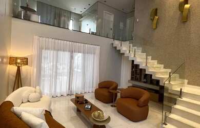 Imagem: A casa em condomínio possui 3 Dormitórios, 4 Banheiros, 4