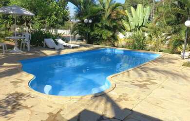 Imagem: A pousada chalé possui 5 Dormitórios, Acomodam 30 pessoas