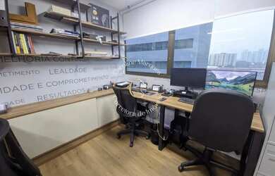 Imagem 11: Conjunto de salas prontas para uso no Hangar Business 64 m², reformada!