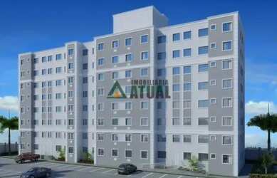 Imagem: O apartamento possui 2 Dormitórios, 1 Banheiro, 1 Vaga na garagem