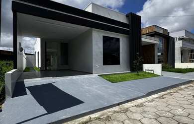 Imagem: A casa em condomínio possui 3 Dormitórios, 3 Banheiros, 1