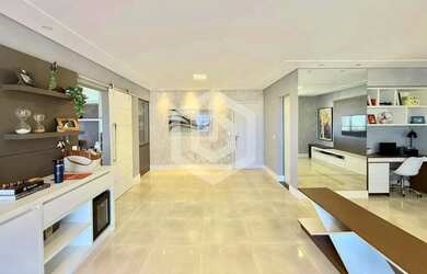 Imagem: O apartamento possui 3 Dormitórios, 5 Banheiros, 155m² de