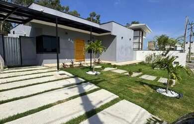 Imagem: A casa em condomínio possui 3 Dormitórios, 2 Banheiros, 2