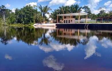 Imagem: A chácara possui 1.000m² de Área e está localizado em Centro