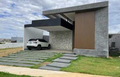 Imagem: A casa em condomínio possui 4 Dormitórios, 4 Banheiros, 4