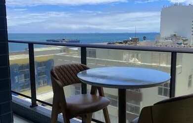 Imagem: O apartamento possui 1 Dormitório, 1 Banheiro, 1 Vaga na garagem