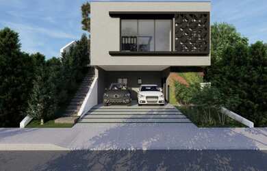 Imagem: A casa em condomínio possui 3 Dormitórios, 2 Banheiros, 2