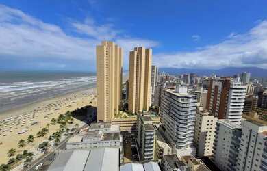 Imagem 1: AP DE LUXO AUTOMATIZADO VISTA MAR 03 SUÍTES NA GUILHERMINA PRAIA GRANDE