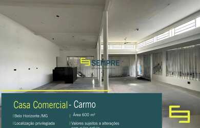Imagem: Casa comercial para alugar no Carmo em Belo Horizonte/MG