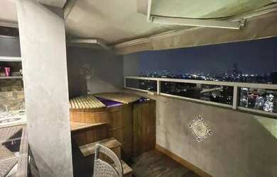 Imagem: O apartamento na cobertura possui 2 Dormitórios, 4 Banheiros