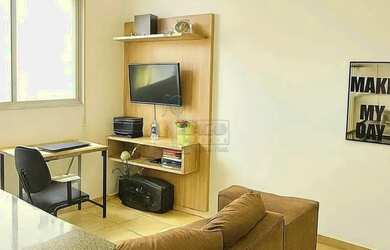 Imagem: O apartamento possui 2 Dormitórios, 2 Banheiros, 1 Vaga na