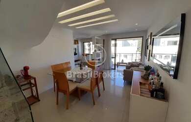 Imagem: O apartamento na cobertura possui 3 Dormitórios, 4 Banheiros