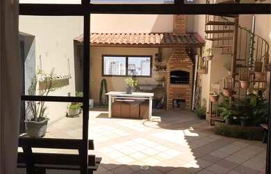 Imagem: O apartamento na cobertura possui 4 Dormitórios, 5 Banheiros