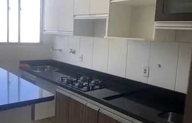 Imagem: O apartamento possui 2 Dormitórios, 1 Banheiro, 1 Vaga na garagem