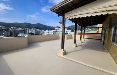 Imagem: O apartamento na cobertura possui 3 Dormitórios, 5 Banheiros