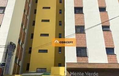 Imagem: O apartamento possui 3 Dormitórios, 1 Banheiro, 1 Vaga na garagem