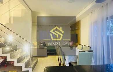 Imagem: A casa em condomínio possui 3 Dormitórios, 3 Banheiros, 4