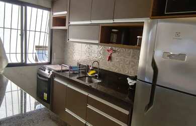 Imagem: O apartamento possui 2 Dormitórios, Acomodam 6 pessoas, 1 Vaga