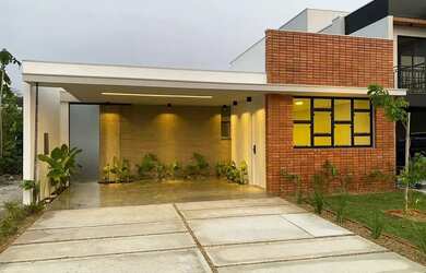 Imagem 15: Mosaico Ponta Negra 03 Suítes, Sala de estar/Jantar/ Área gourmet com...