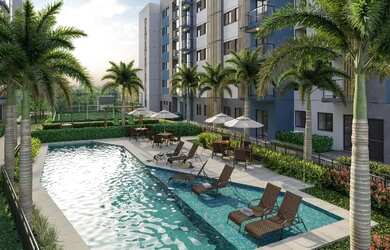 Imagem: O apartamento possui 3 Dormitórios, 2 Banheiros, 1 Vaga na