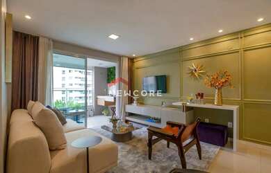 Imagem: O apartamento possui 3 Dormitórios, 2 Banheiros, 2 Vagas na