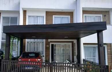 Imagem: A casa em condomínio possui 2 Dormitórios, 3 Banheiros, 2