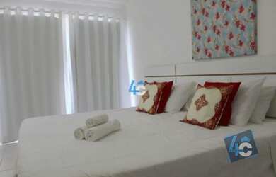 Imagem: A casa em condomínio possui 4 Dormitórios, 4 Banheiros, 2