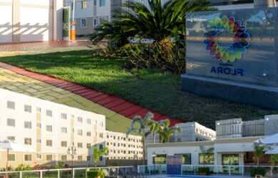 Imagem: O apartamento possui 2 Dormitórios, 1 Banheiro, 1 Vaga na garagem