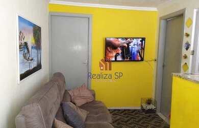 Imagem: O apartamento possui 2 Dormitórios, 1 Banheiro, 37m² de Área