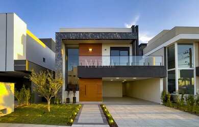 Imagem: A casa em condomínio possui 3 Dormitórios, 4 Banheiros, 2