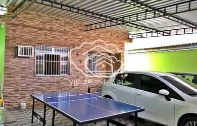 Imagem: A casa possui 2 Dormitórios, 1 Banheiro, 3 Vagas na garagem