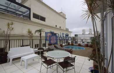 Imagem: O apartamento na cobertura possui 3 Dormitórios, 4 Banheiros