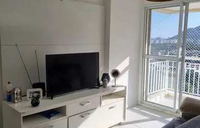 Imagem: O apartamento na cobertura possui 2 Dormitórios, 2 Banheiros