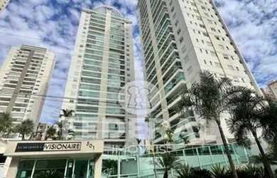 Imagem: O apartamento na cobertura possui 4 Dormitórios, 5 Banheiros