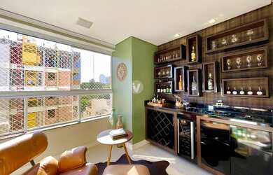 Imagem: O apartamento possui 3 Dormitórios, 3 Banheiros, 2 Vagas na