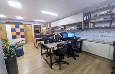 Imagem 9: Conjunto de salas prontas para uso no Hangar Business 64 m², reformada!