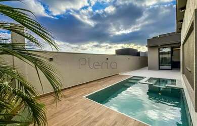 Imagem: A casa em condomínio possui 4 Dormitórios, 5 Banheiros, 5