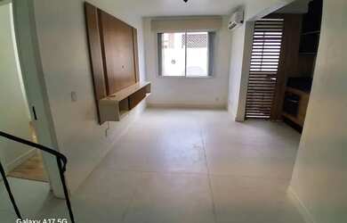 Imagem: O apartamento na cobertura possui 2 Dormitórios, 1 Banheiro