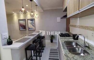 Imagem: O apartamento possui 2 Dormitórios, 2 Banheiros, 1 Vaga na