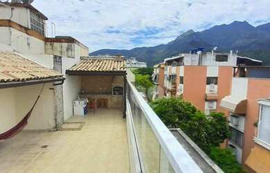 Imagem: O apartamento na cobertura possui 3 Dormitórios, 3 Banheiros