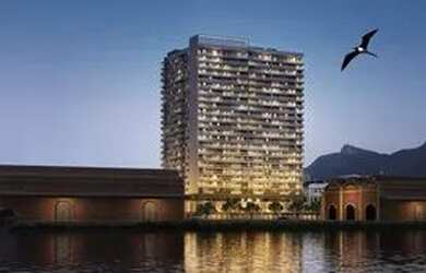 Imagem: O apartamentoe possui 2 Dormitórios, 1 Banheiro, 1 Vaga na